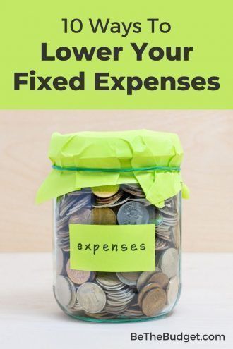 Tips to save on your fixed exenses